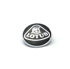 Lotus Nose Badge - Black/Silver