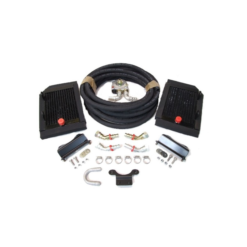 Twin Front-Mounted Oil Cooler Kit