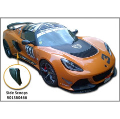 Exige V6 Carbon Fibre Side Scoops