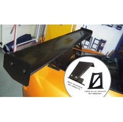 Exige V6 Carbon Fibre High Downforce Rear Wing (Clamshell Mounted)